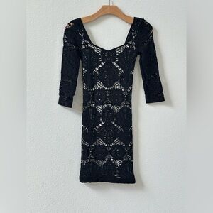 Intimately Free People Black and White Top